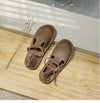 Handmade Cowhide Leather Mori Shoes - The Cottagecore