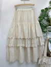 Multi Layered Lace Skirt