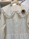 Quality Embroidered Cotton Lace Blouse