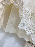 High Quality 100% Cotton Lace Skirt