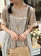 Super Cute Plaid Pinafore Dress