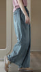 Wide Leg Straight Jeans