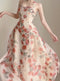 Gorgeous Halter Neck Floral Print Dress