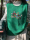 Forest Green Embroidered Knitted Waistcoat