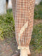 Lace Trim Plaid Bloomers