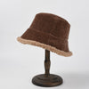 Corduroy Fleece 2-Way Bucket Hat