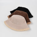 Corduroy Fleece 2-Way Bucket Hat