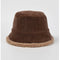 Corduroy Fleece 2-Way Bucket Hat