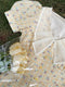 Fairycore Sweet Bubble Sleeve Floral Dress