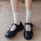 Mori Girl Cute Flounce Cotton Socks