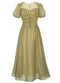 Royalcore Vintage Flowy Dress