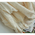 Quality Cotton Lace Patchwork Embroidered Skirt