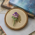 Handmade Sweet Violet Brooch