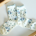 Forest Girl Cute Cotton Socks