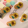 Sunflower Hair Pins