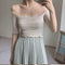 Stretchy Pleated Top