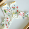 Forest Girl Cute Cotton Socks