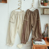 Linen Embroidered Cropped Bloomers