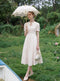 Fairycore Lace Floral Dress