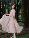 Fairycore Gorgeous Pink Dress