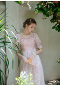 Fairycore Flowy Printed Dress