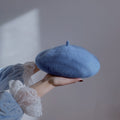Cute Candy Color Wool Beret Hat